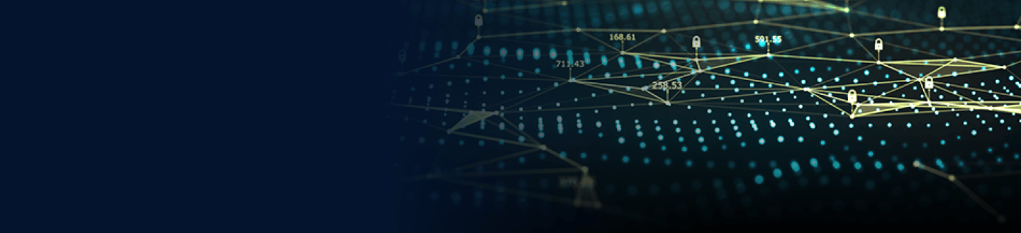 Digital security map showing crytography protection