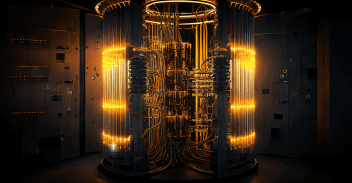 State-of-the-art quantum computer image